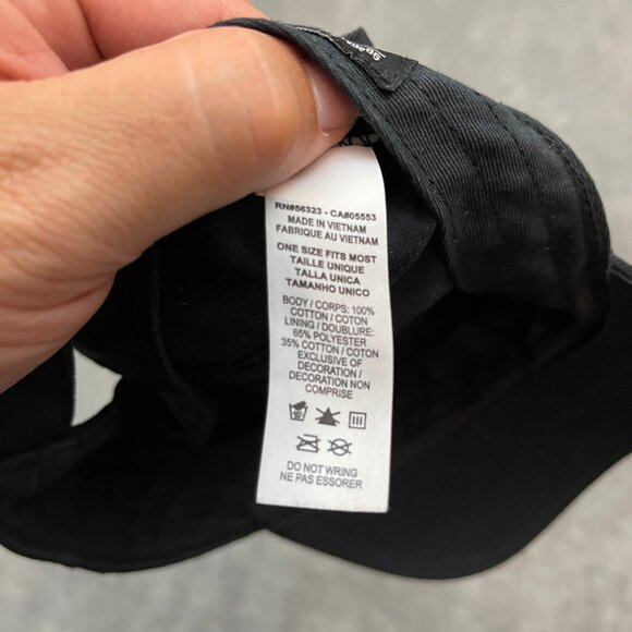 Nike Hat Smiley Face Logo Have A Nike Day Black Adjustable Cap Embroidered - Picture 6 of 7